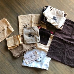 DESIGNER dust bags Bundle